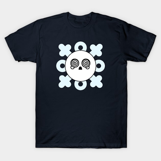 Snowflakes With Faces - Overwhelmed T-Shirt by JadedOddity